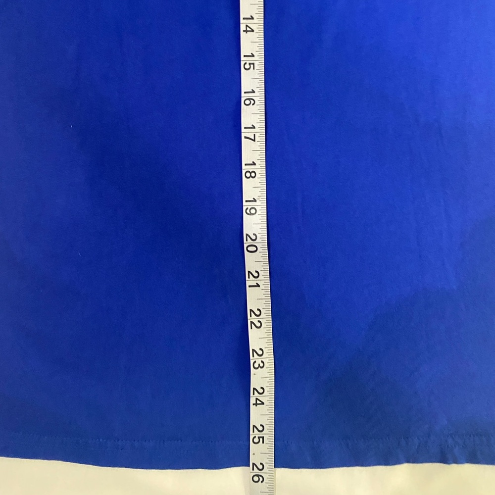 POLO RALPH LAUREN Blue Cotton Jersey Lightweight Hooded Long Sleeve T-Shirt SZ S - Picture 7 of 7